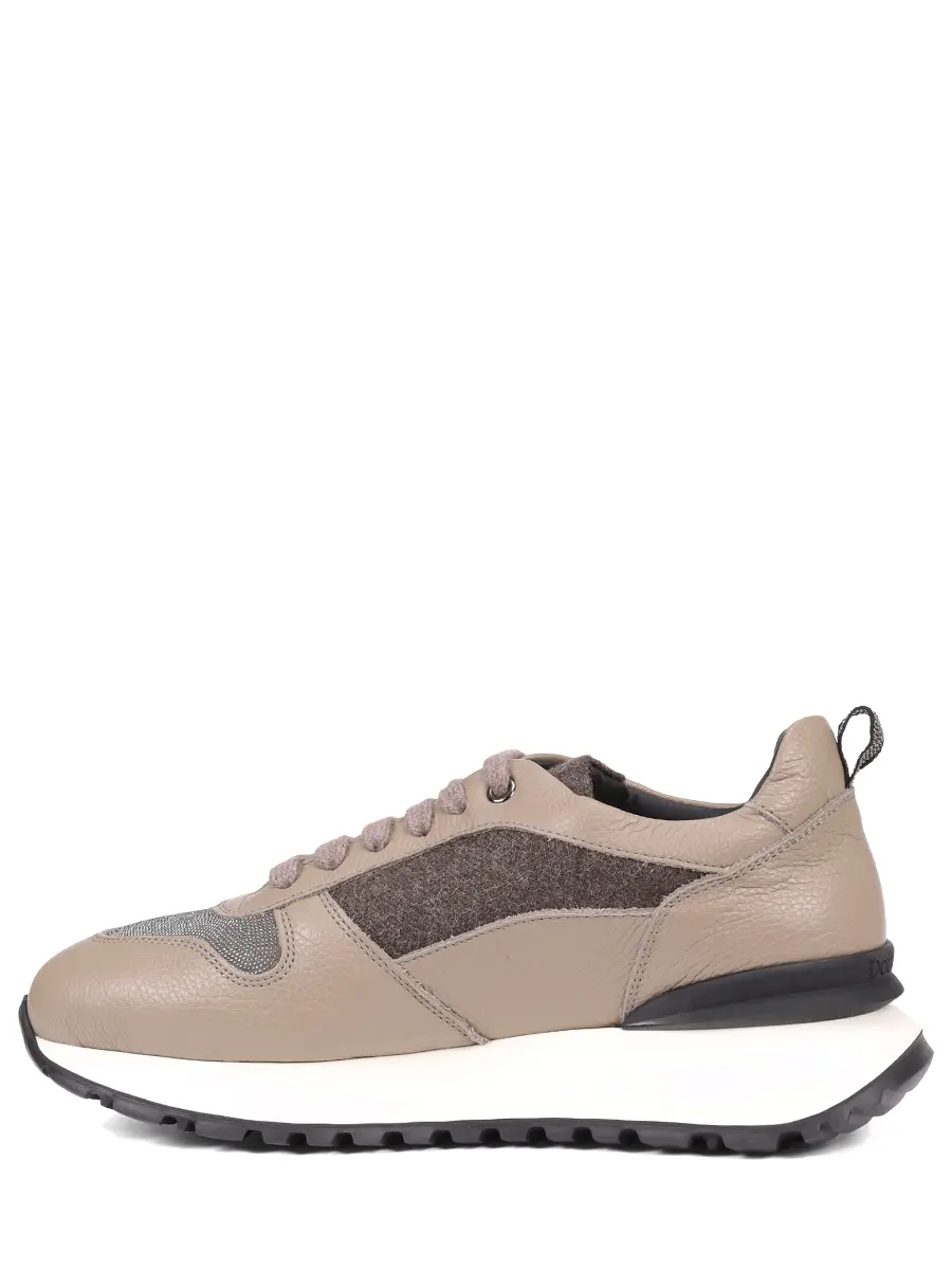 

Кроссовки комбинированные на меху, Бежевый, DD8829WHITPN800NM49