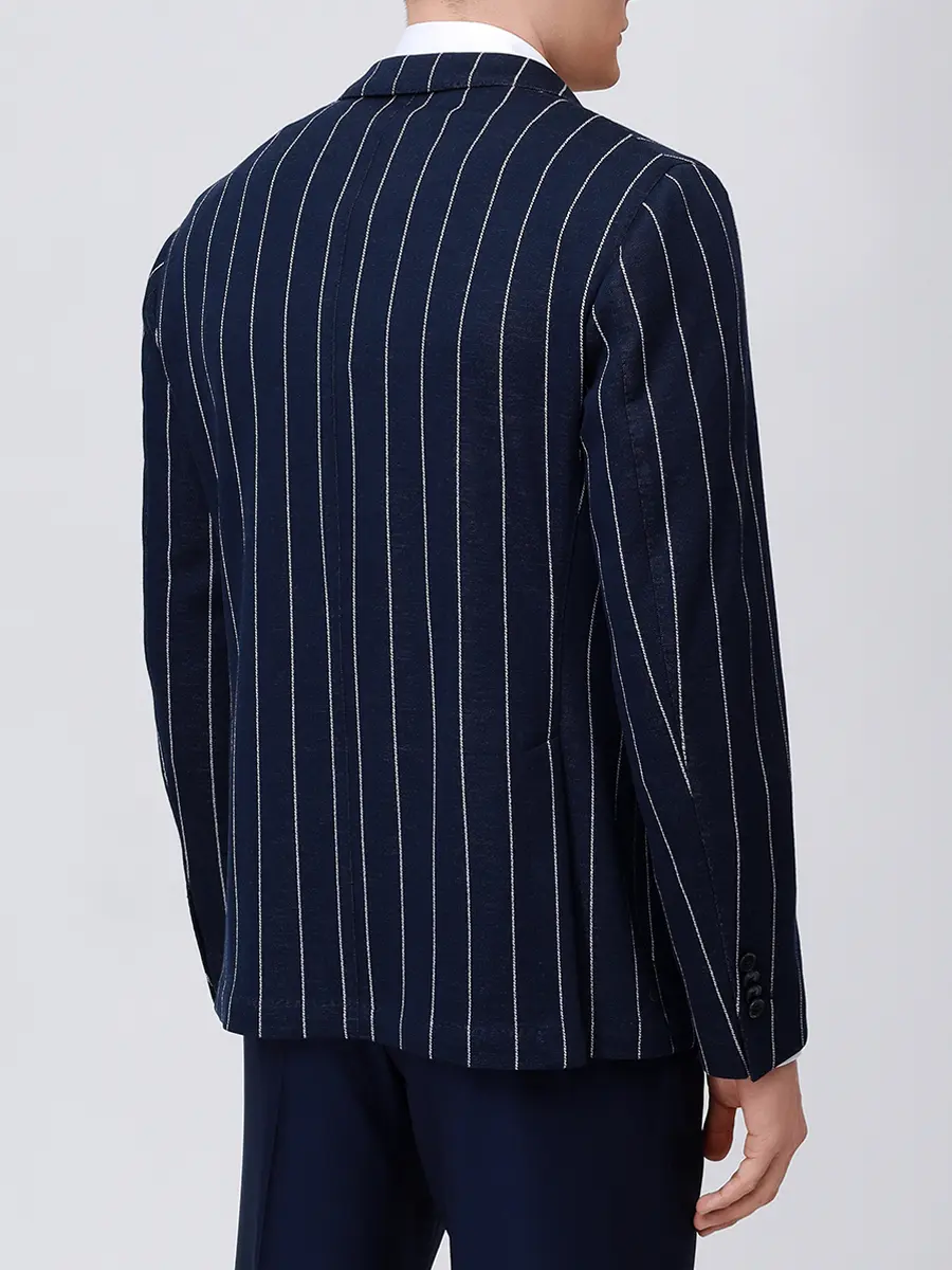 Пиджак шерстяной L.B.M. 1911 55711/3/2817 Полоска  Фото 3