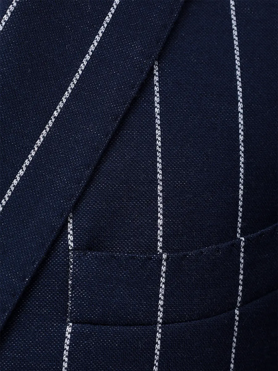 Пиджак шерстяной L.B.M. 1911 55711/3/2817 Полоска  Фото 6