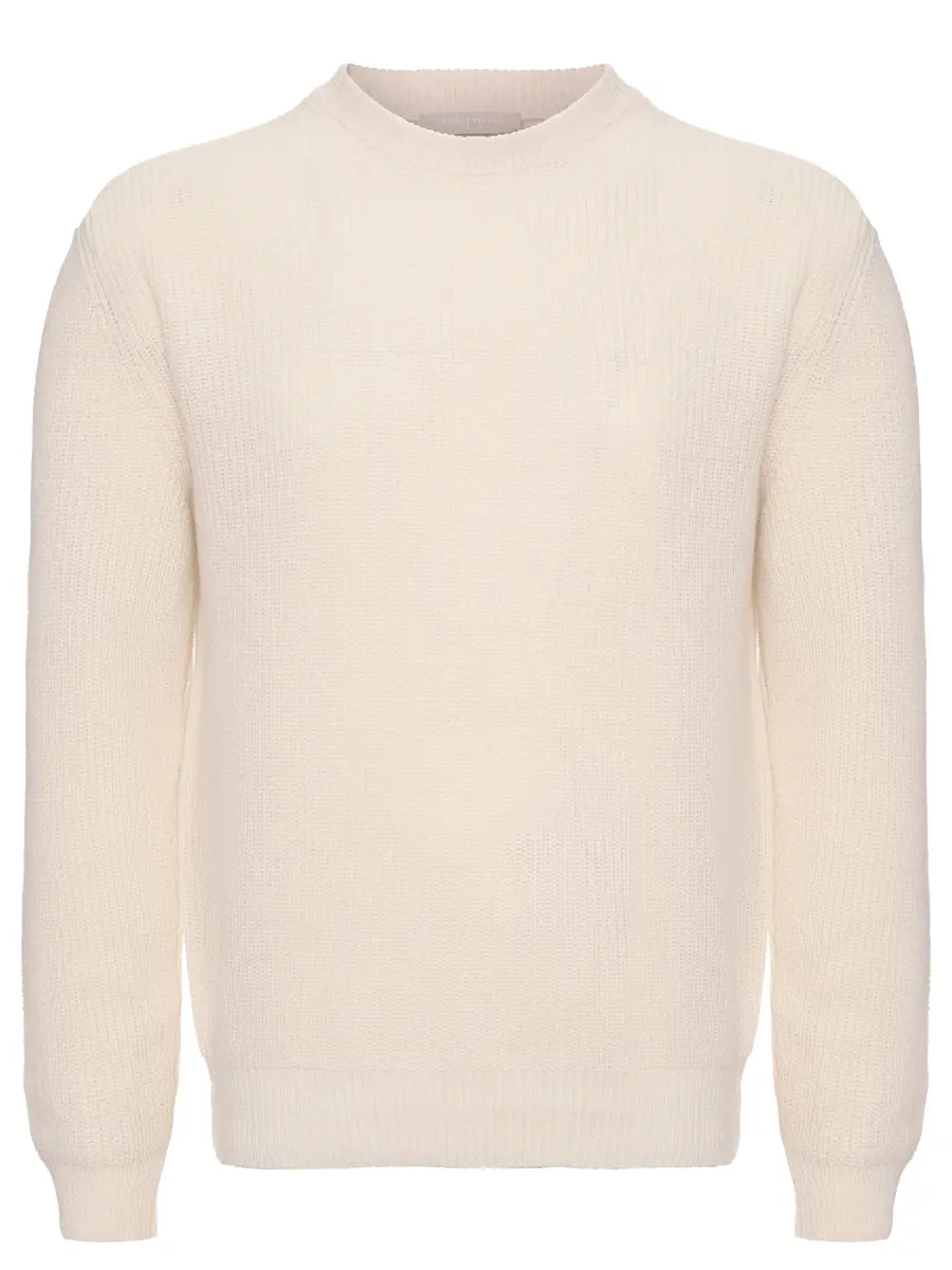 

Джемпер кашемировый, Кремовый, 3390/NUVOLA/0100