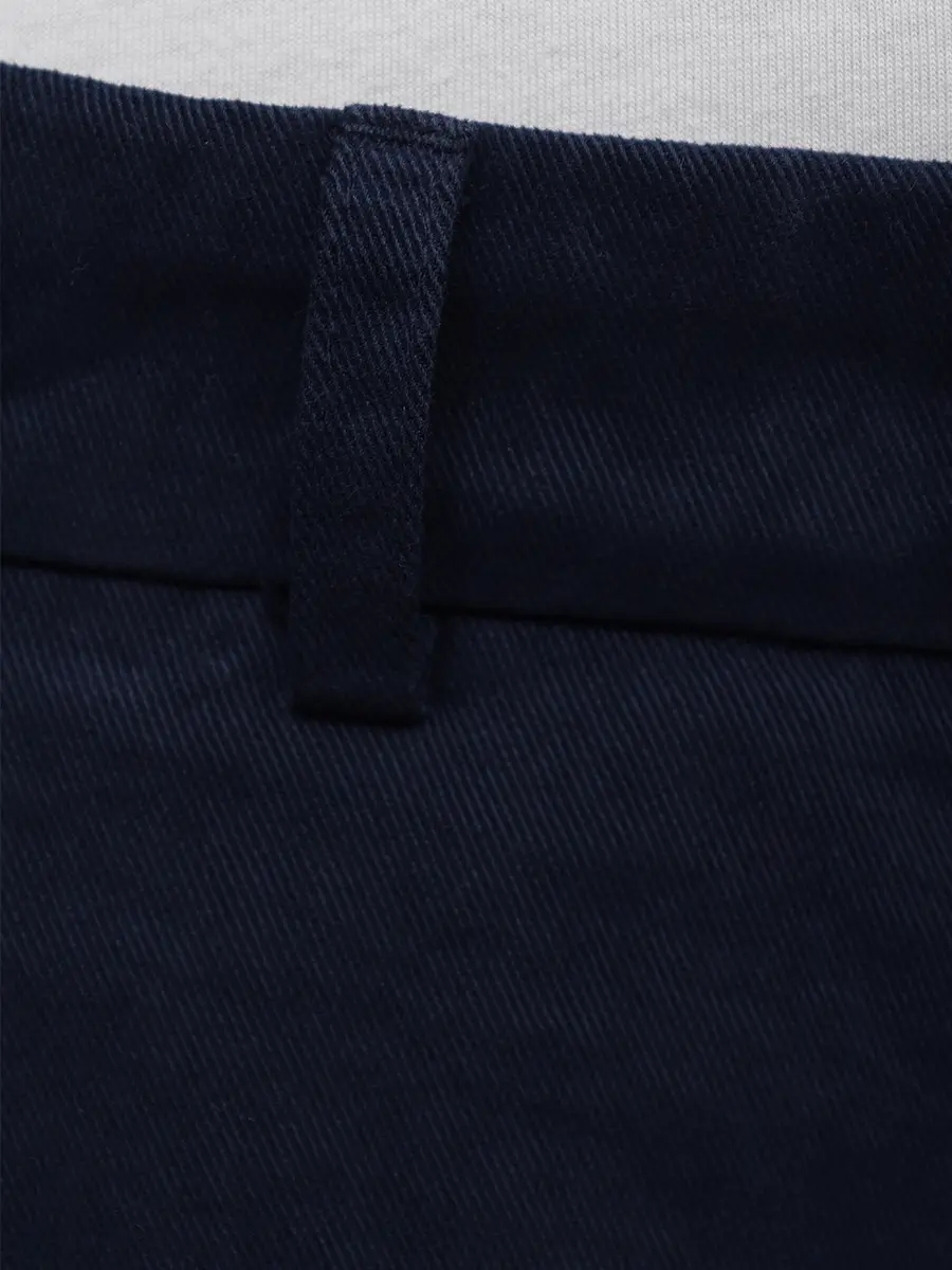 Брюки-карго хлопковые PAUL & SHARK 15314064/013 Синий  Фото 6