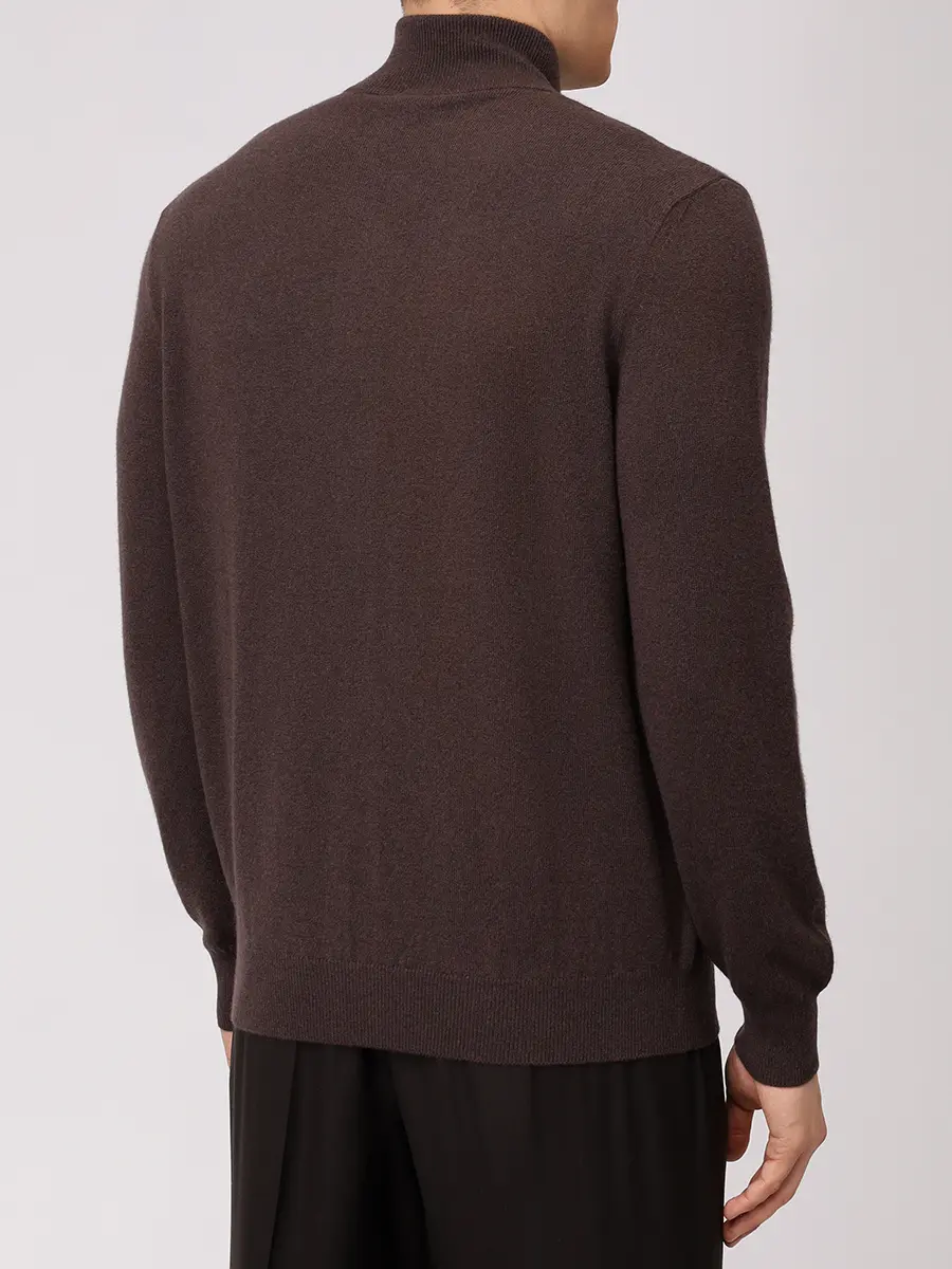 Кардиган кашемировый BERTOLO LUXURY MENSWEAR 200103/002062/0156 Темно- Коричневый  Фото 3