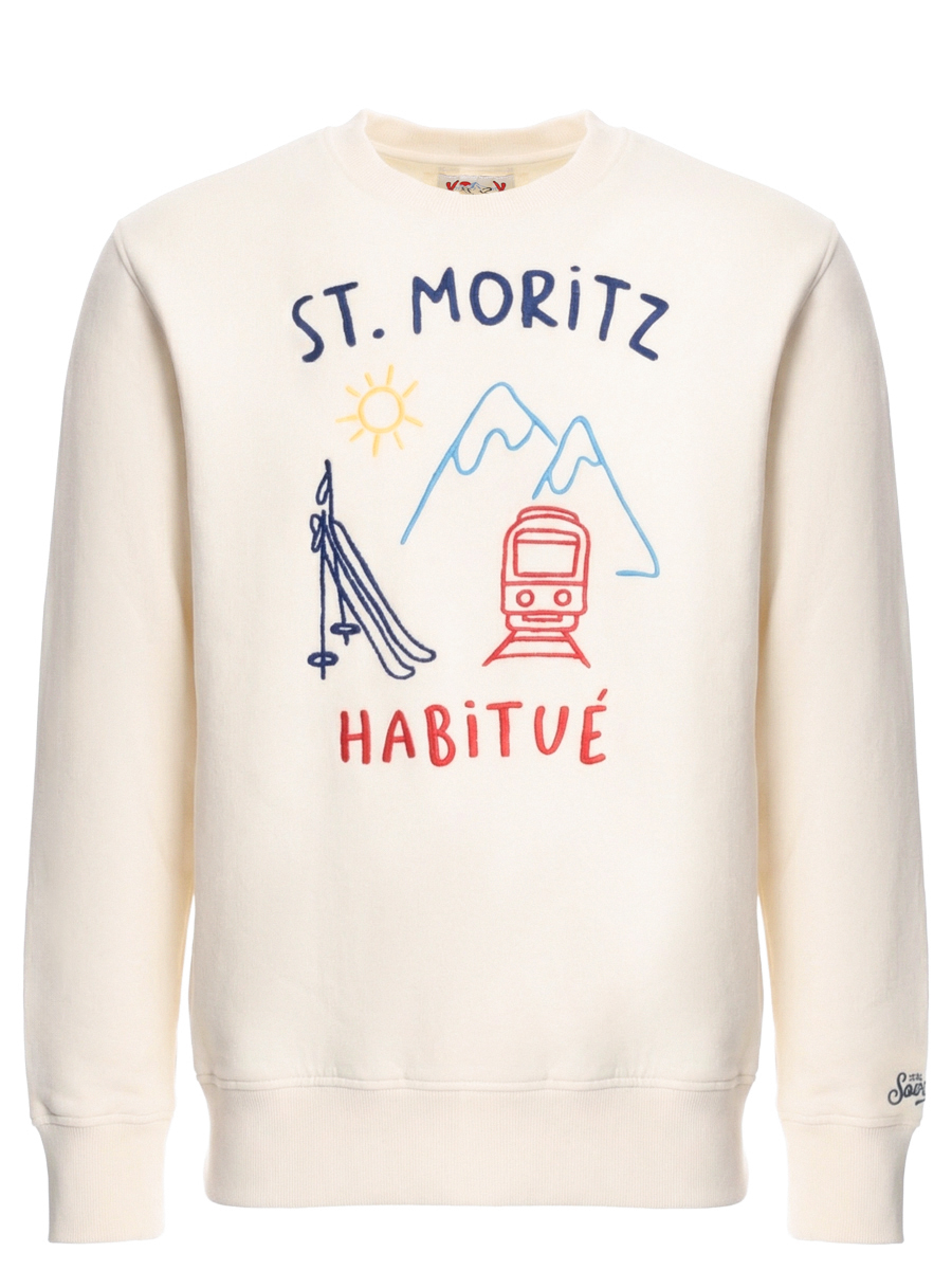 Толстовка хлопковая MC2 SAINT BARTH