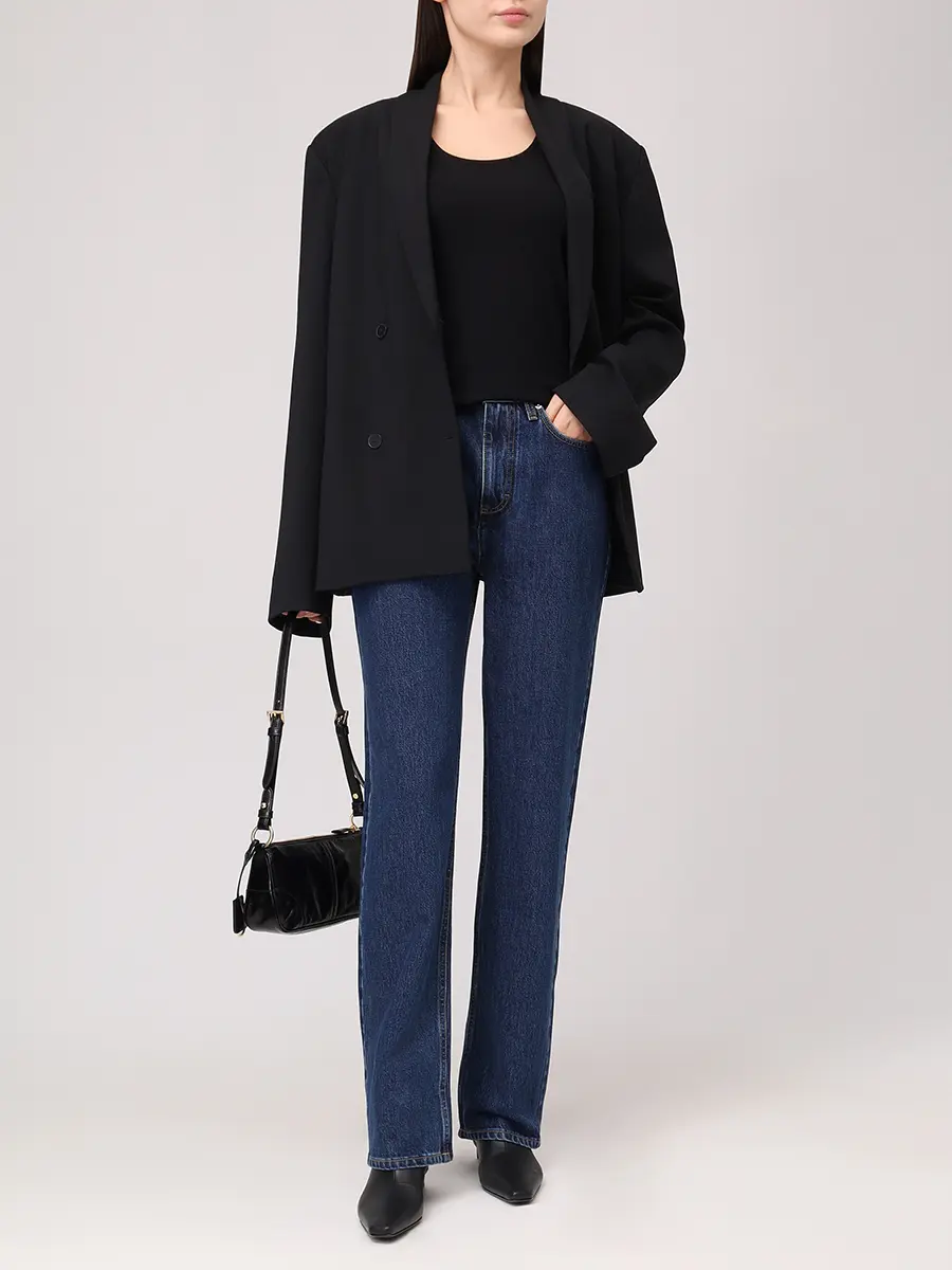 Джинсы хлопковые Jude LOULOU DE SAISON JUDE Синий  Фото 2