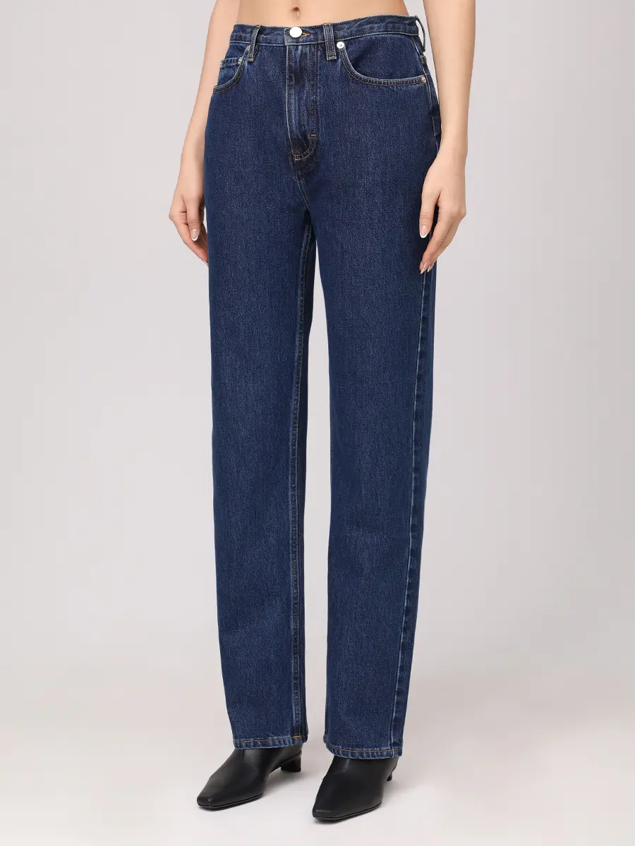 Джинсы хлопковые Jude LOULOU DE SAISON JUDE Синий  Фото 4