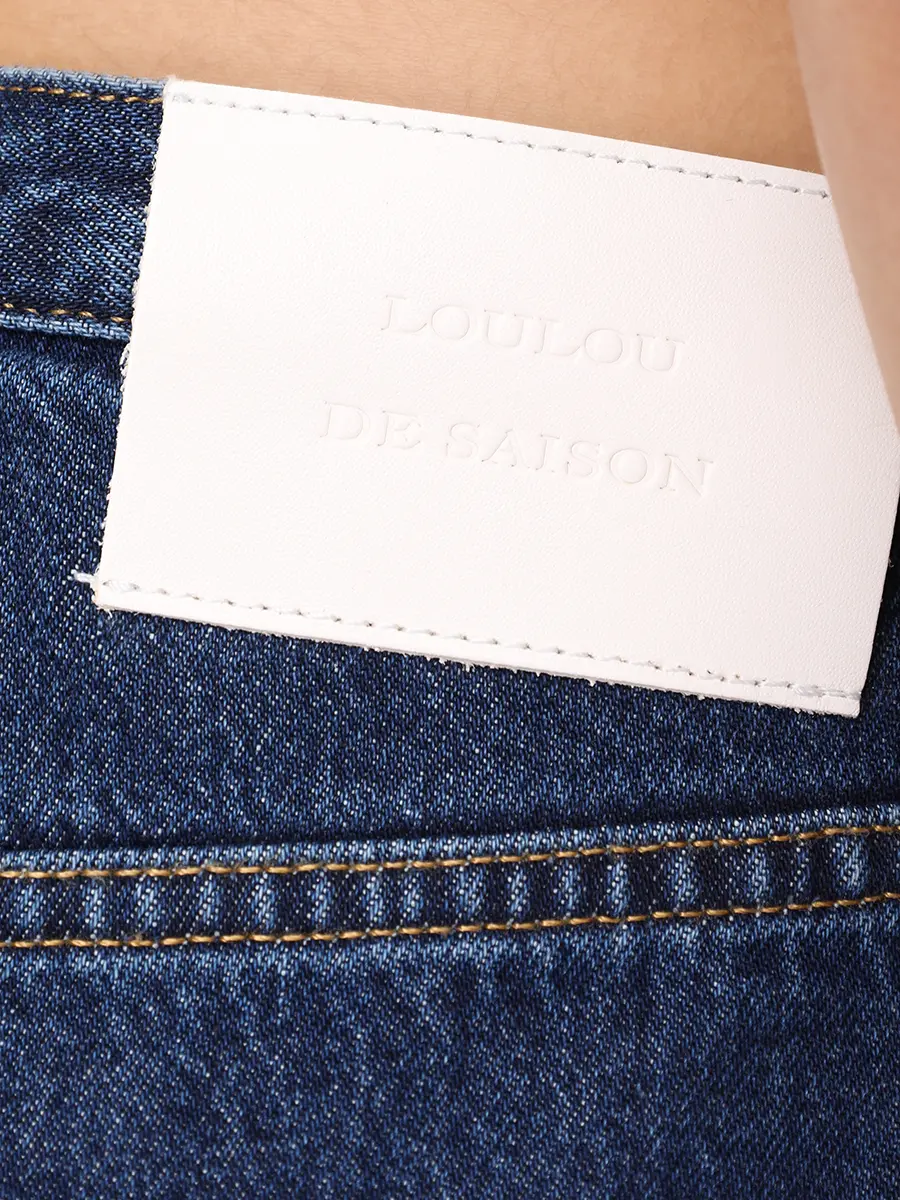 Джинсы хлопковые Jude LOULOU DE SAISON JUDE Синий  Фото 6