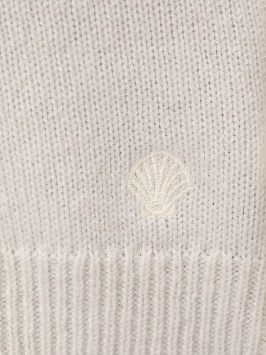 Пуловер кашемировый Sage LOULOU DE SAISON SAGE LDS Белый  Фото 6