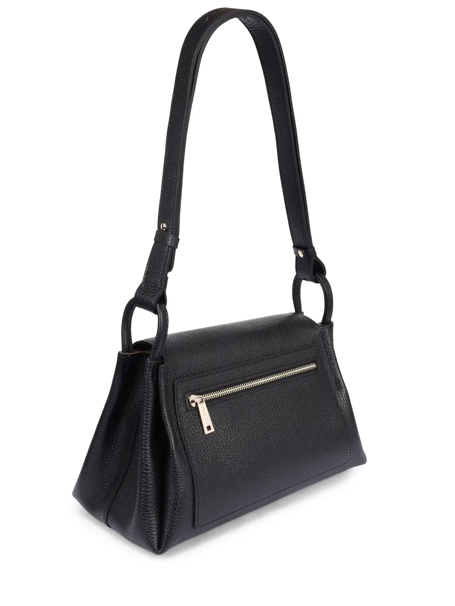 Сумка кожаная LANCASTER 470-89-NOIR_IN_NU Черный  Фото 3