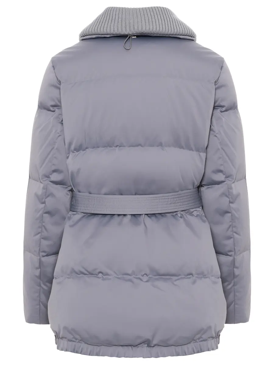 Пуховик стеганый DUNO MALIKA 410 Серый  Фото 2