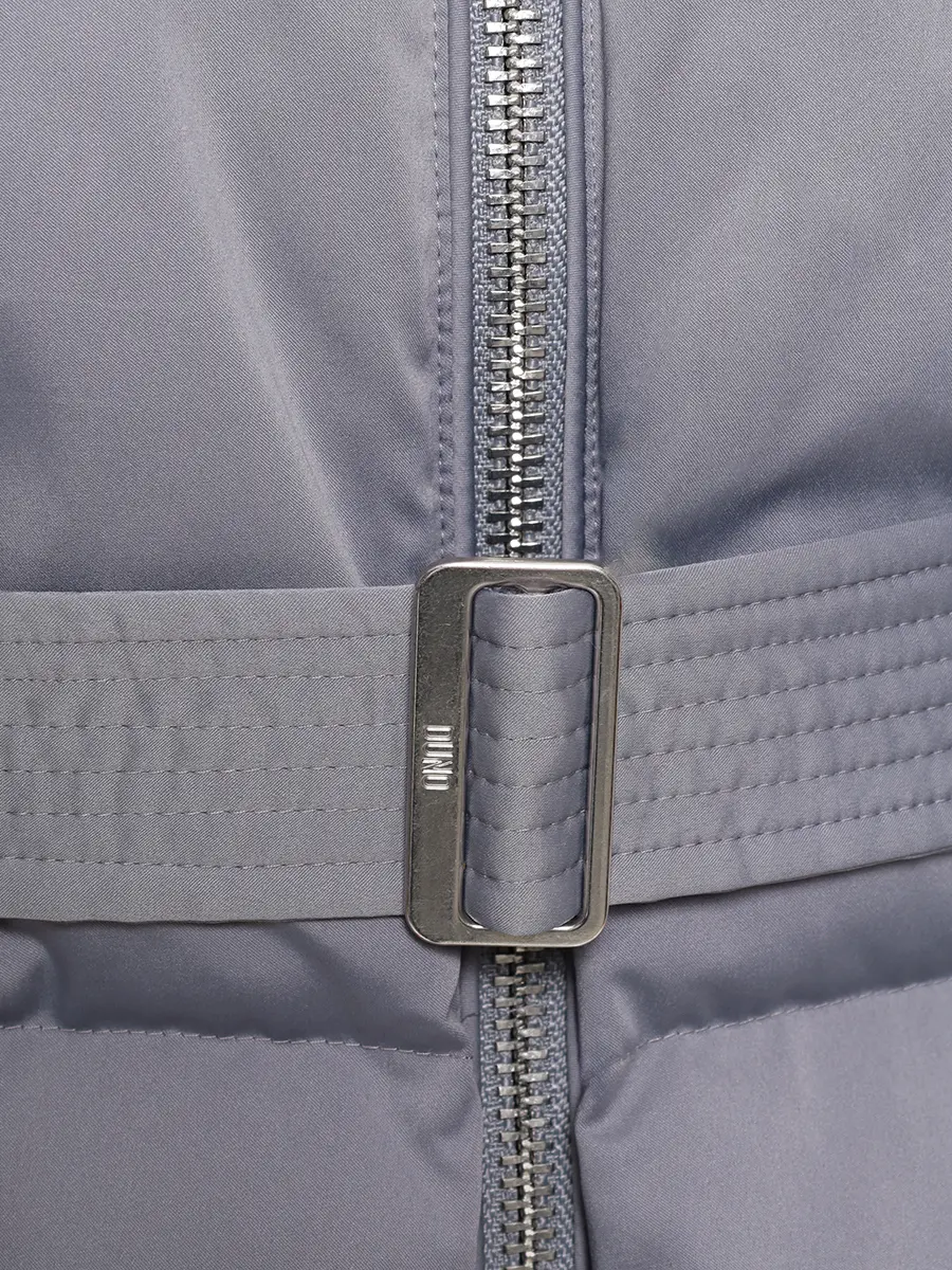 Пуховик стеганый DUNO MALIKA 410 Серый  Фото 3