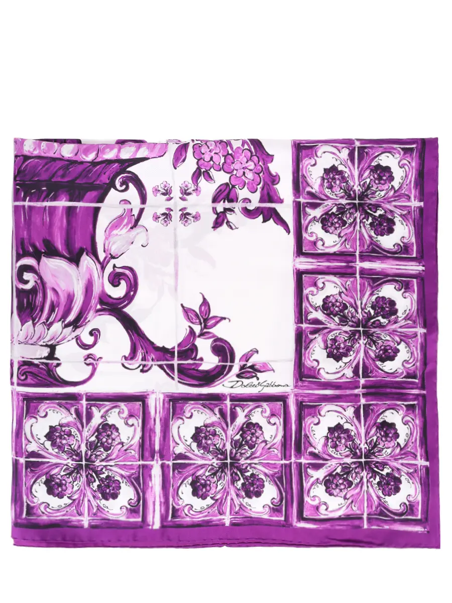 

Платок шелковый, Фиолетовый, FN090R GDAOZ HP3OA