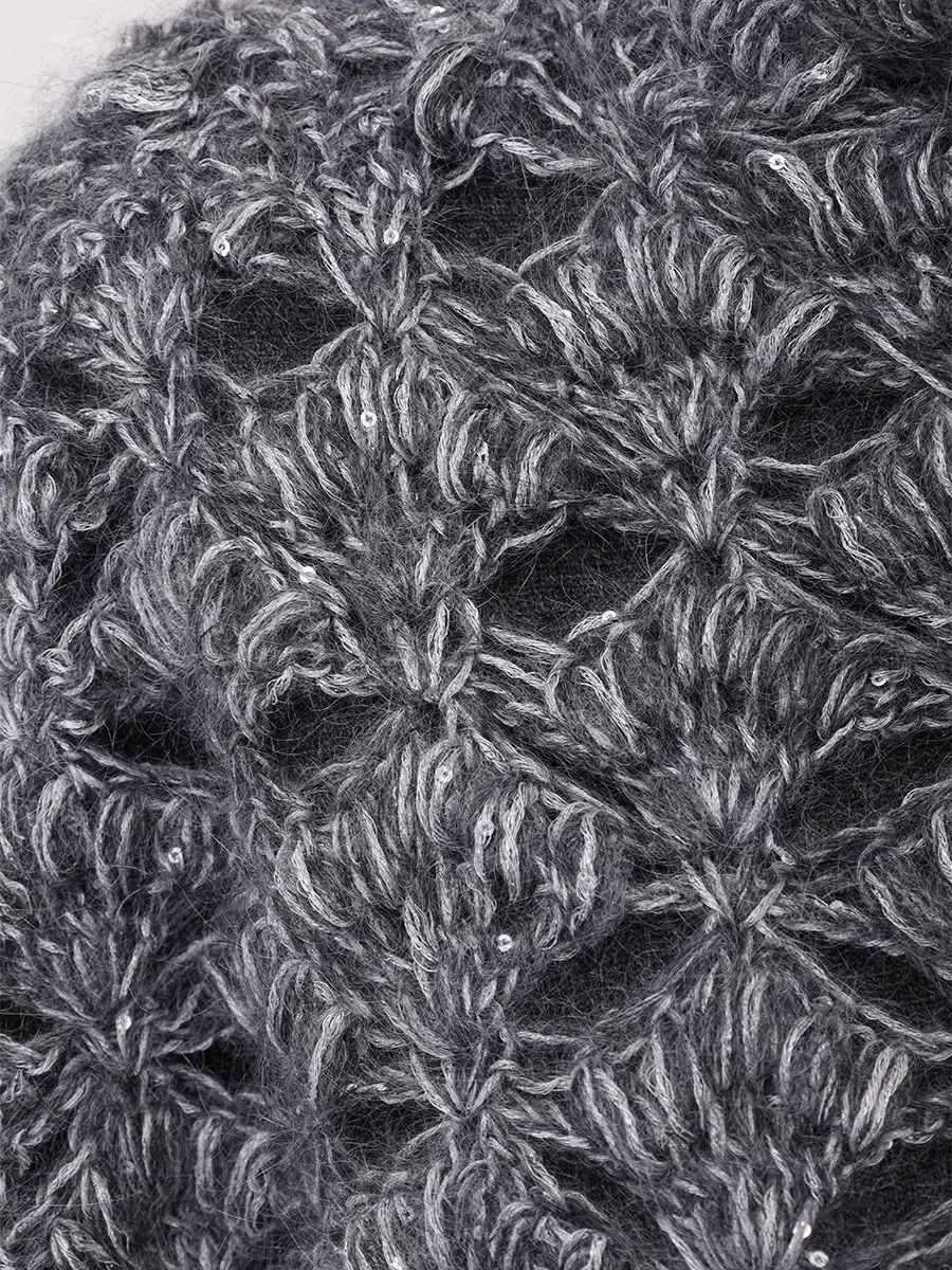 Жилет из мохера ANTONELLI FIRENZE 41692P-40986-B4  Фото 6