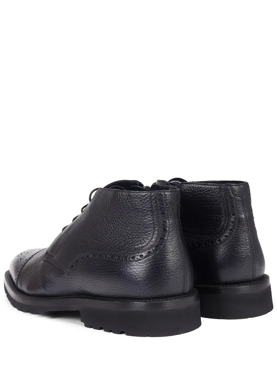 Ботинки кожаные на меху BARRETT 252U065.2 Синий  Фото 4