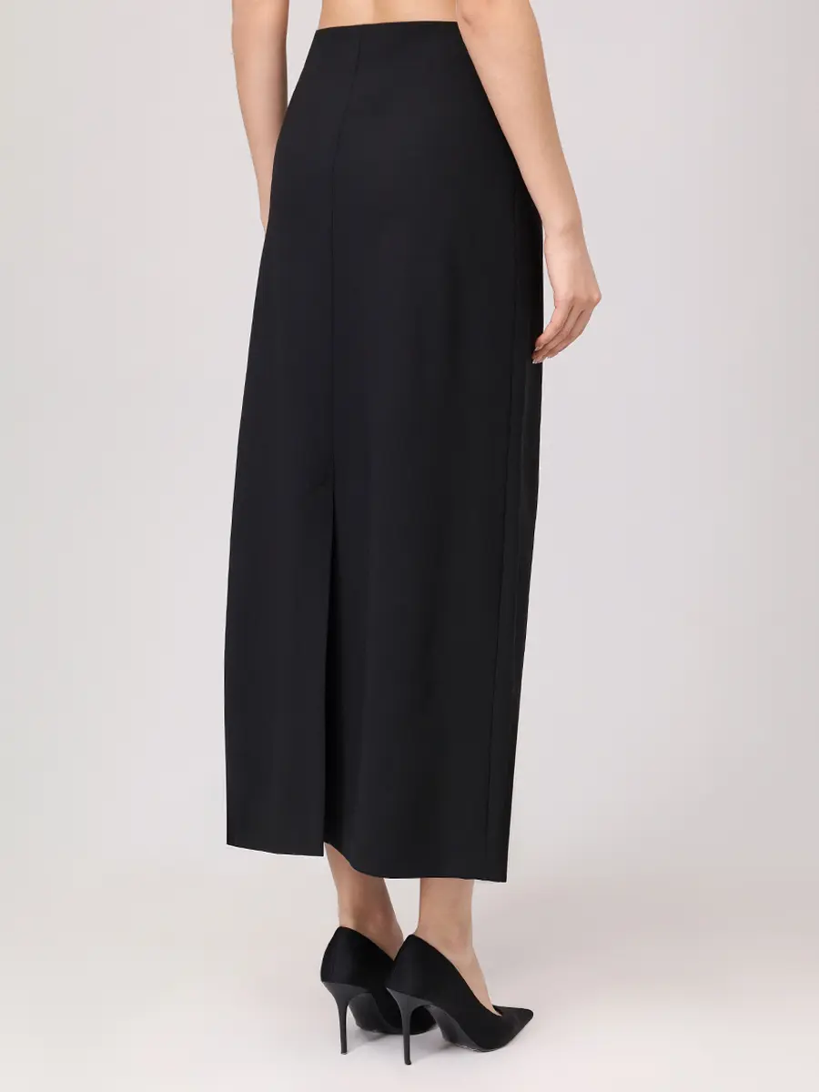 Юбка шерстяная Samos LOULOU DE SAISON SAMOS LDS Черный  Фото 3