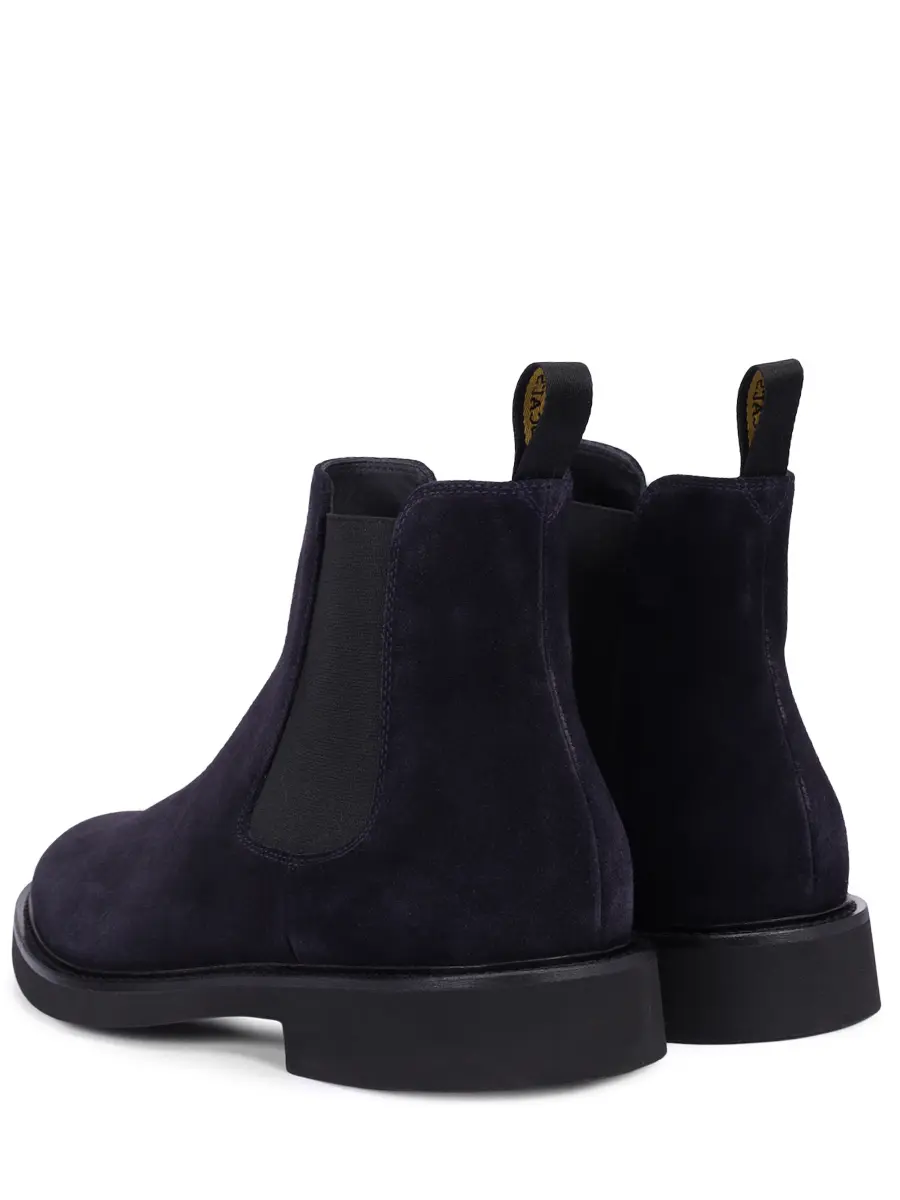 

Челси замшевые, Синий, DU1343GENOUF009NB00