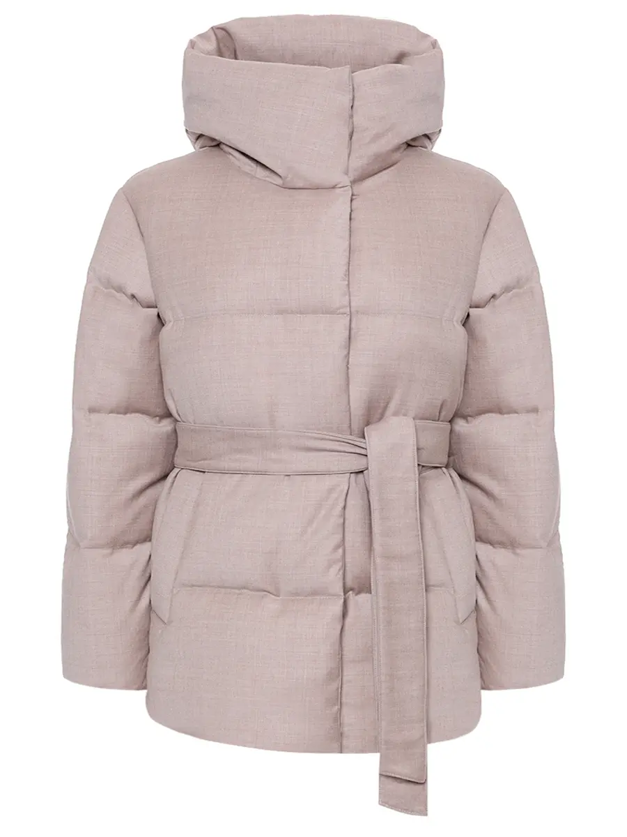 

Пуховик стеганый, Бежевый, 8P753 F 25W016 BCM CELYN