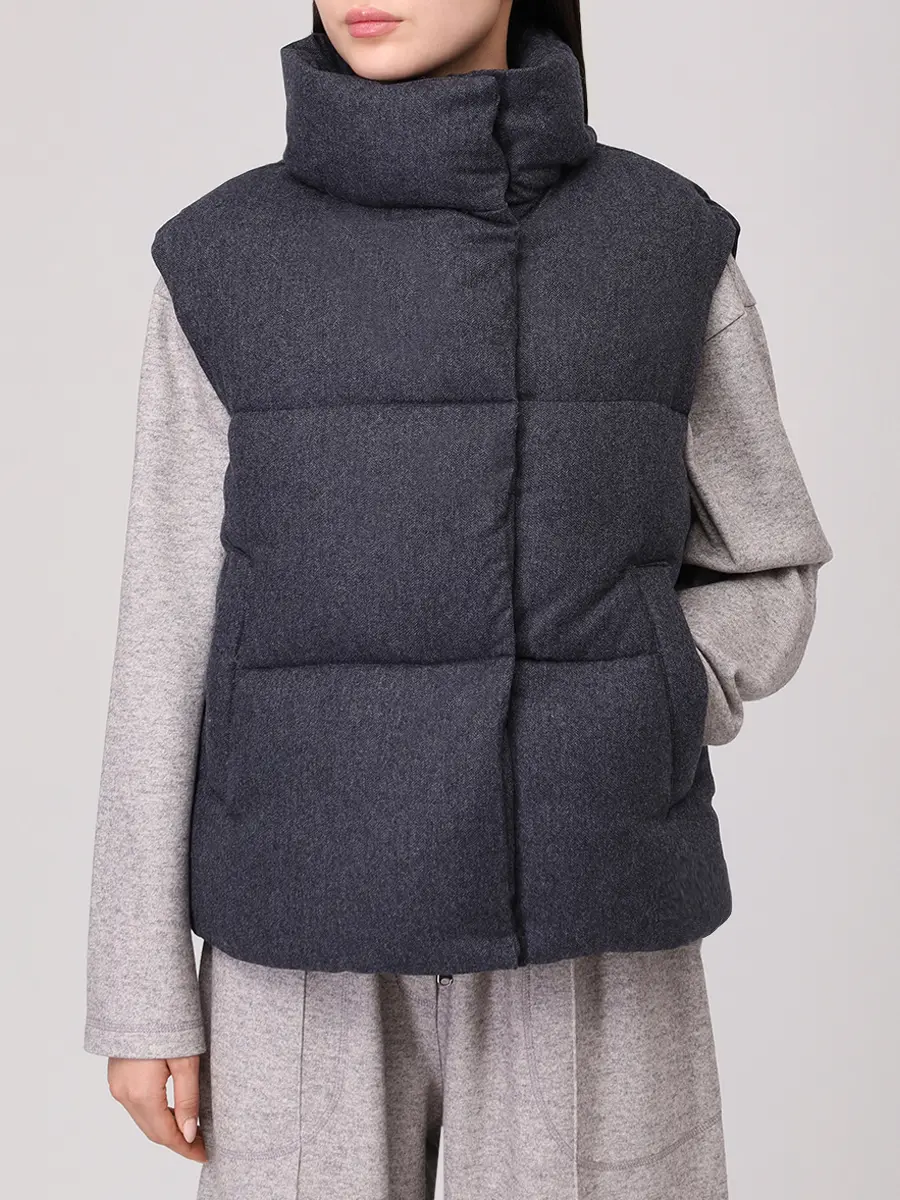 Жилет стеганый HETREGO 8P741 F 25W015 FH2-26 YLVA Синий  Фото 4