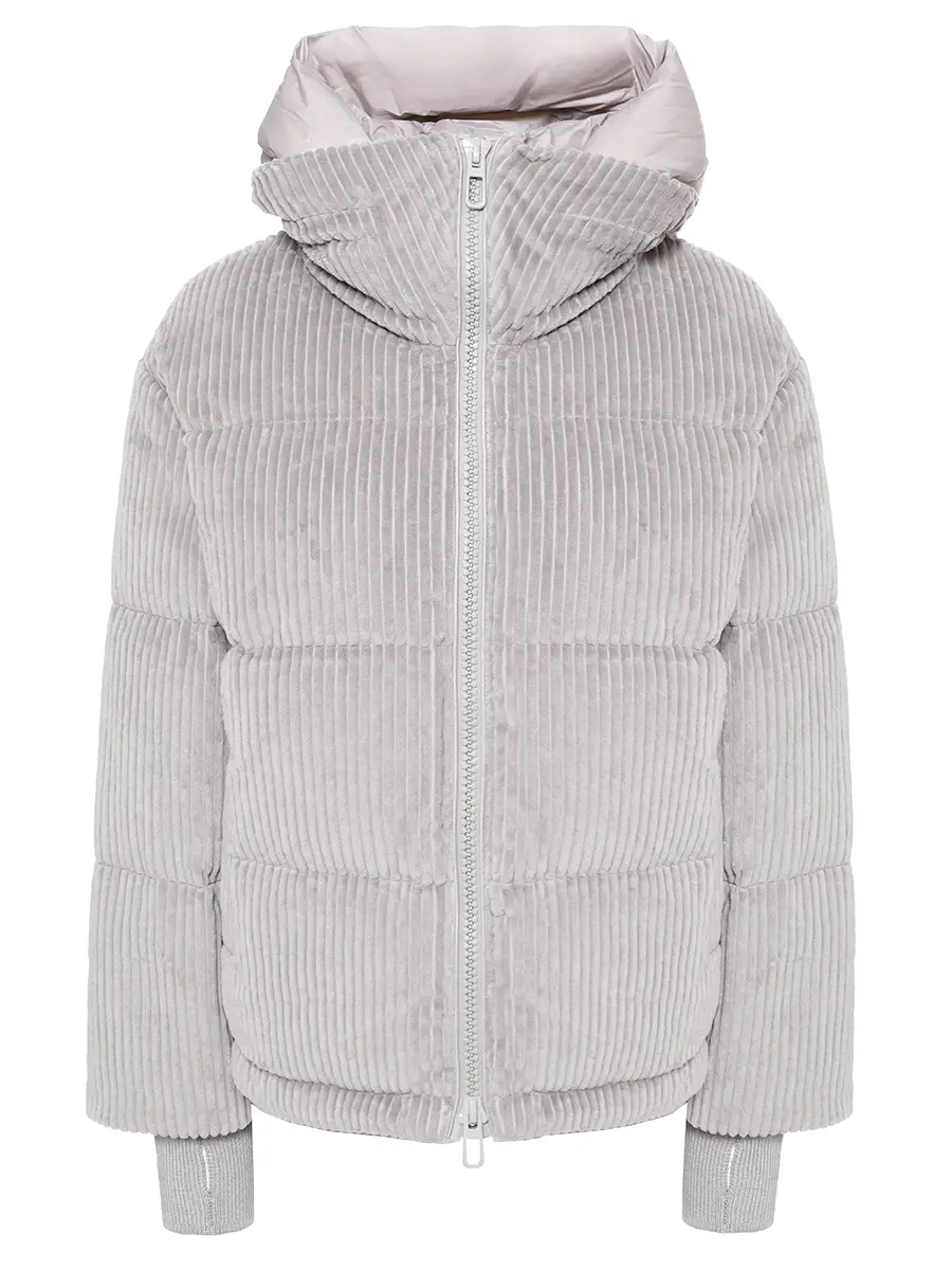 

Пуховик стеганый, Серый, LORA 402