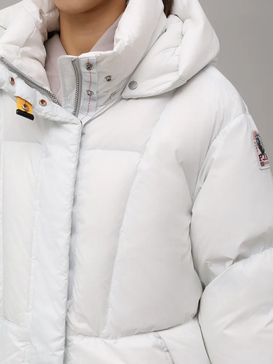 Пуховик стеганый PARAJUMPERS 25WMPWPUPP33/0111 Белый  Фото 5