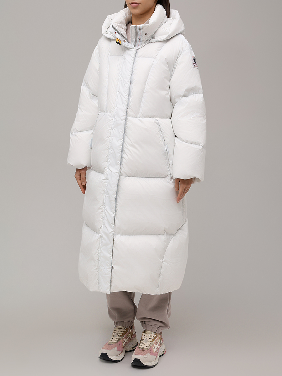 Пуховик стеганый PARAJUMPERS 25WMPWPUPP33/0111 Белый  Фото 4