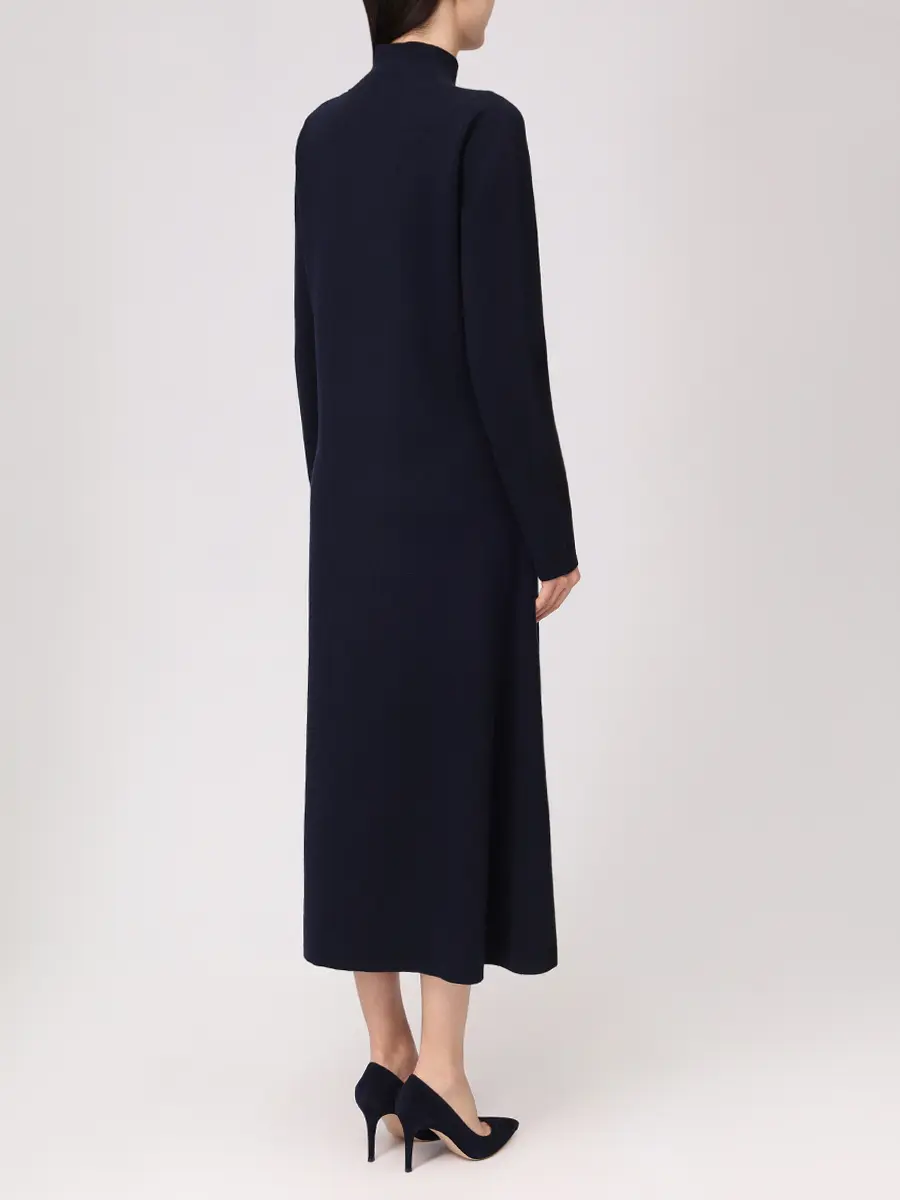 Платье шерстяное ANTONELLI FIRENZE P6150-01037-1241 Синий  Фото 3