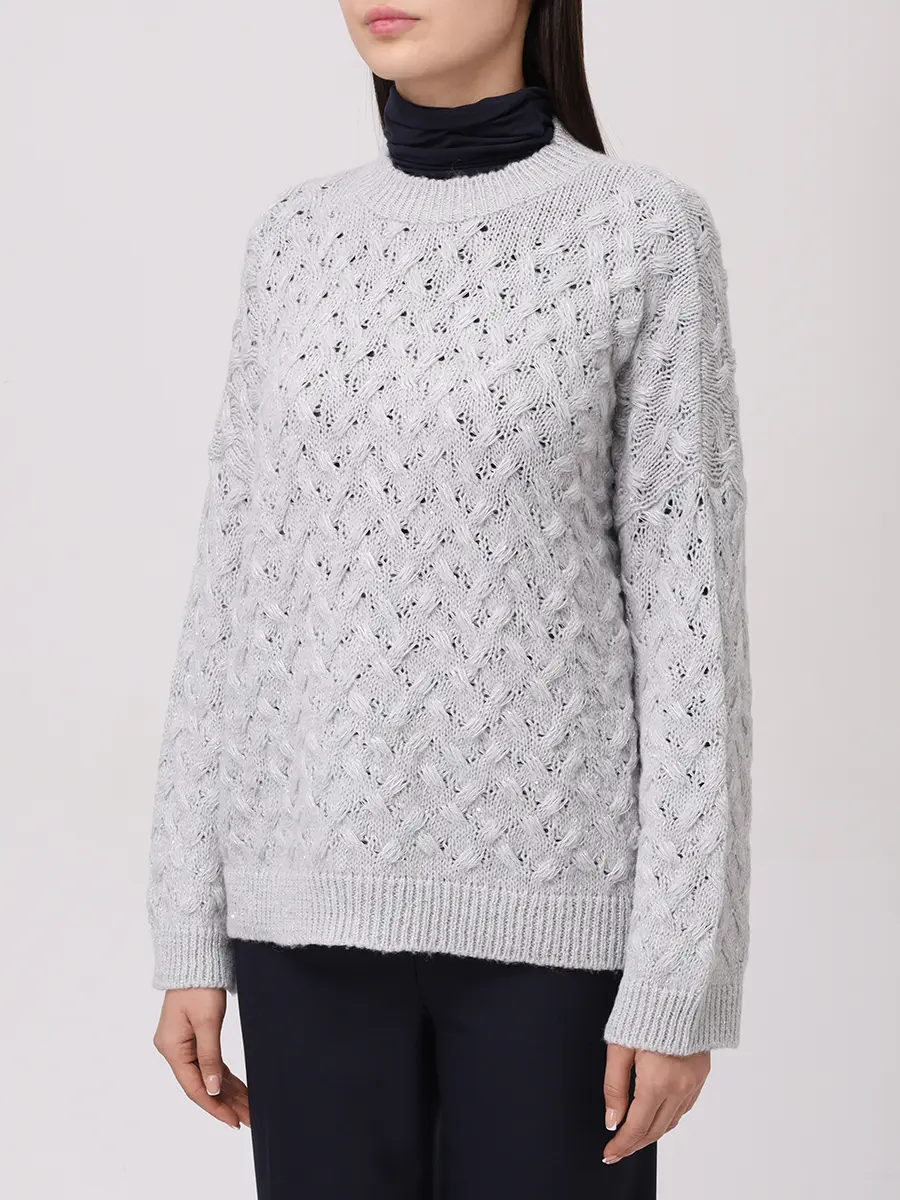 Джемпер шерстяной ANTONELLI FIRENZE 41673P-40795-B3  Фото 4