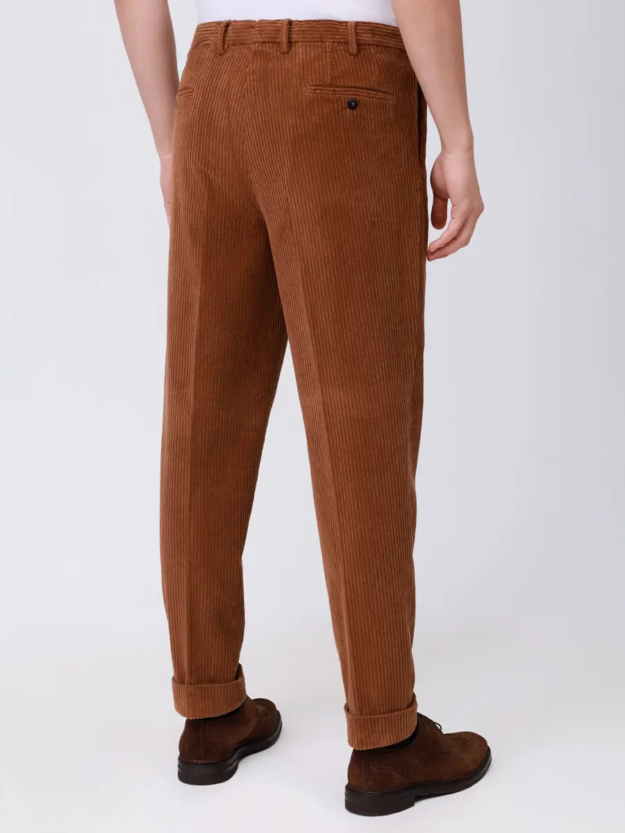 

Брюки вельветовые, Коричневый, 55512/4/8491