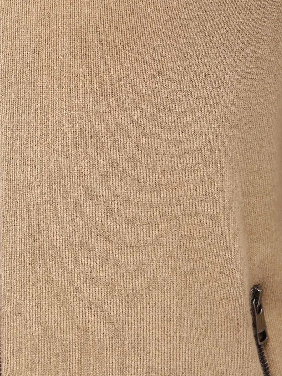 Кардиган из шерсти и кашемира BOGNER DEXTER-1 88822761/805 Бежевый  Фото 6