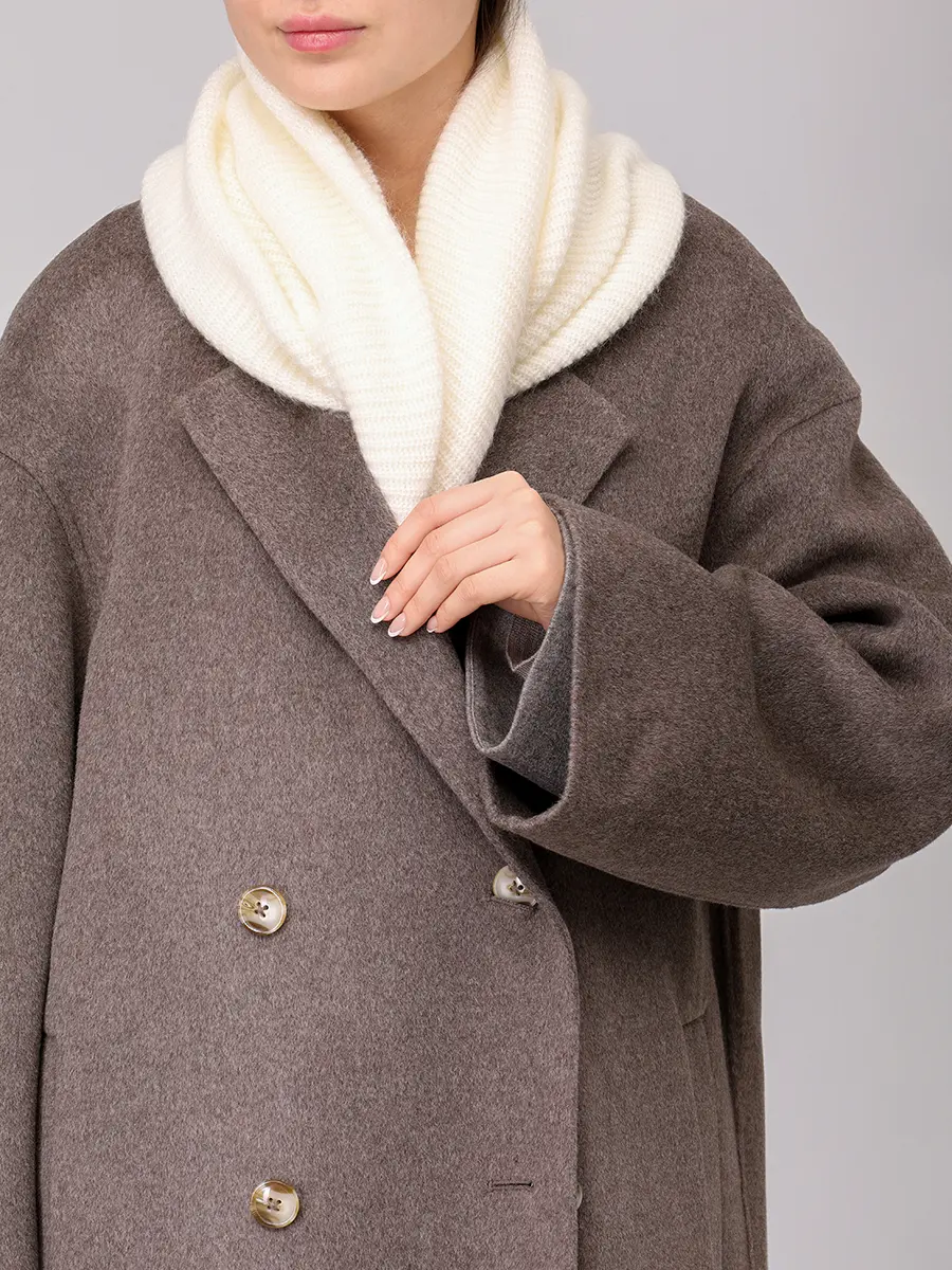 Шарф кашемировый Ermy LOULOU DE SAISON EMRY Кремовый  Фото 2