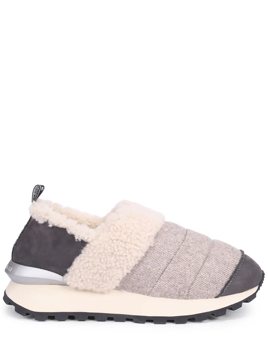 

Слипоны на меху, Серый, 001 2016210 08 1B69