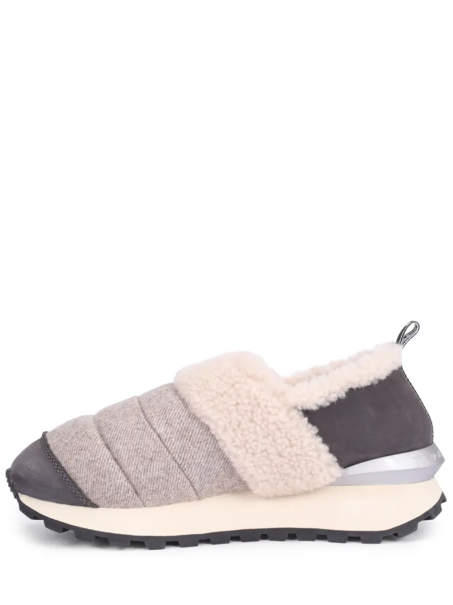 Слипоны на меху VOILE BLANCHE 001 2016210 08 1B69 Серый  Фото 3