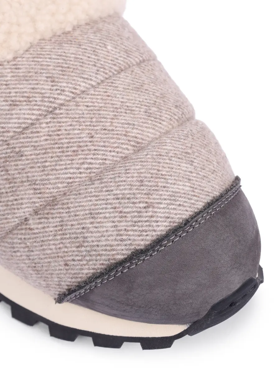 Слипоны на меху VOILE BLANCHE 001 2016210 08 1B69 Серый  Фото 5