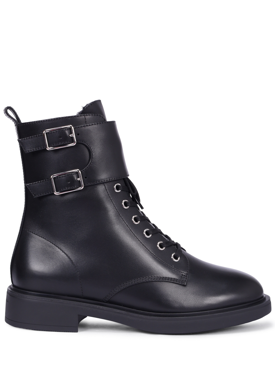 Ботинки кожаные на меху GIANVITO ROSSI