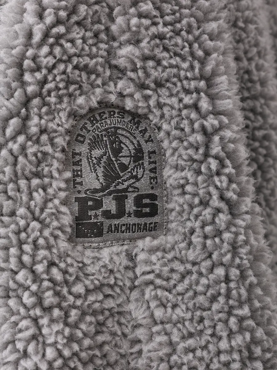 Куртка из экомеха PARAJUMPERS 25WMPWFLPY31/0112 Серый  Фото 6
