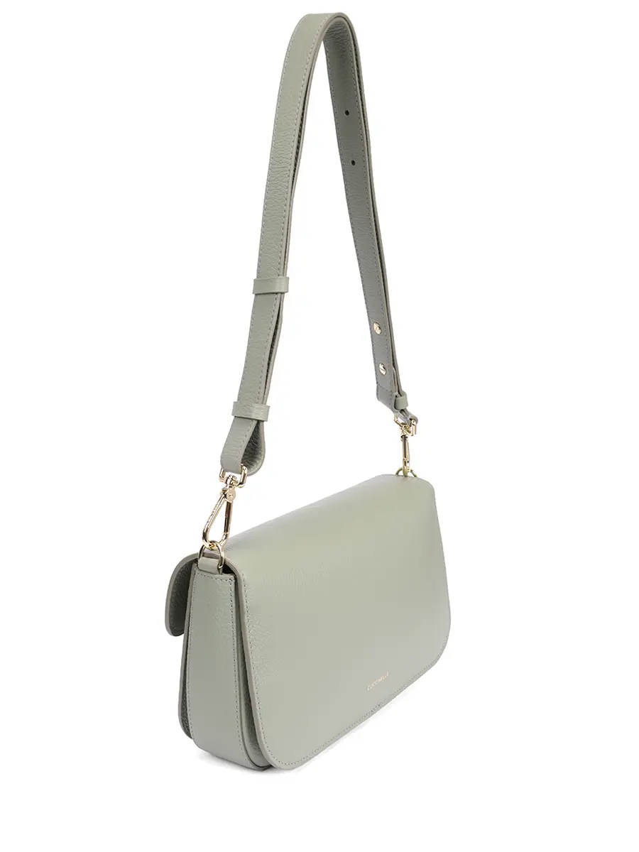 Сумка кожаная C-Me COCCINELLE E1 SSL 12 03 01/G77 Зеленый  Фото 3