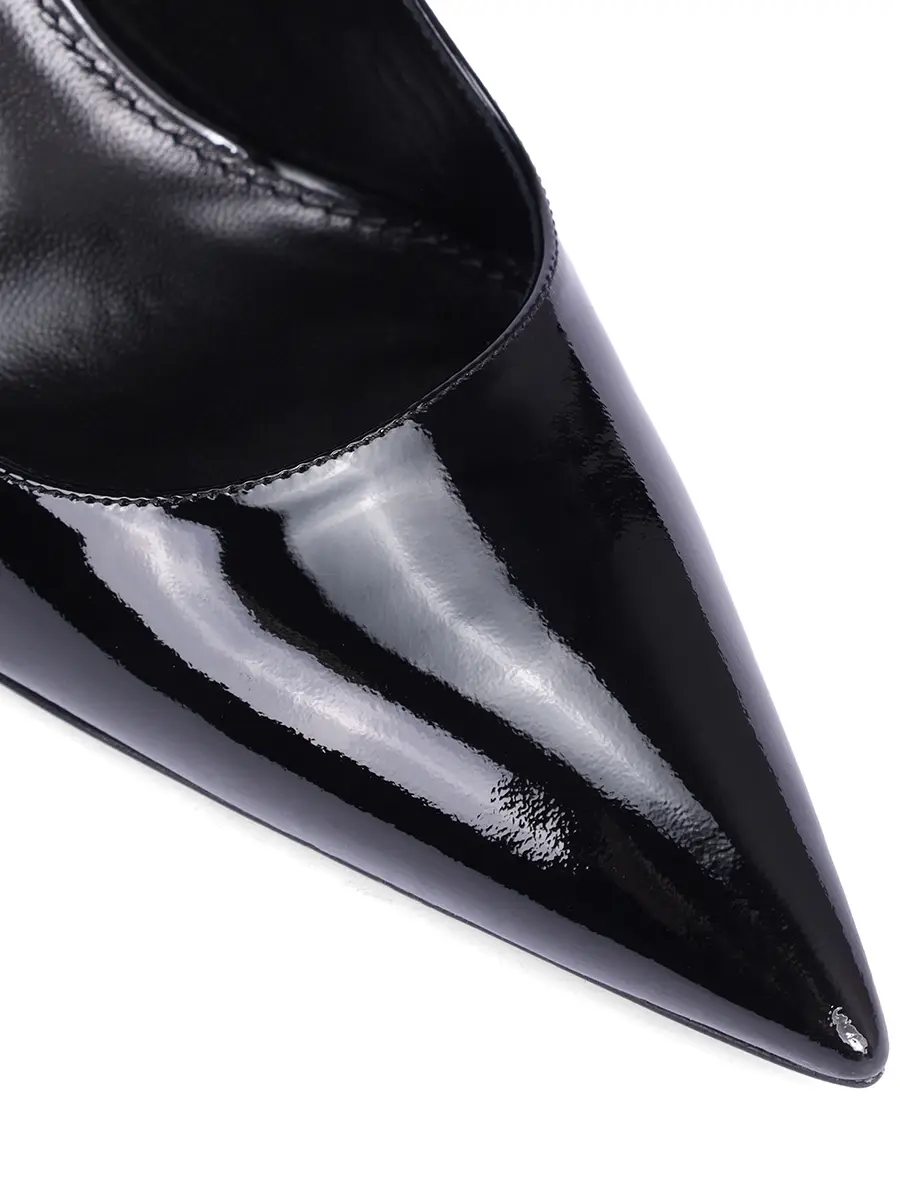 Туфли кожаные PARIS TEXAS PX1735-XVN01-LIDIA MARY JANE 90 Черный  Фото 5