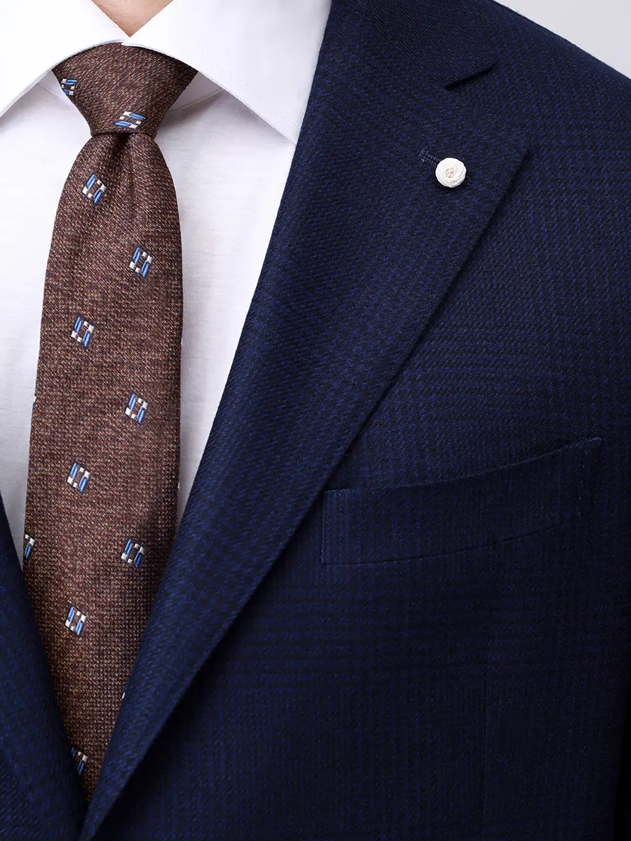 Пиджак шерстяной LUBIAM 52638/4/2403 Клетка  Фото 5