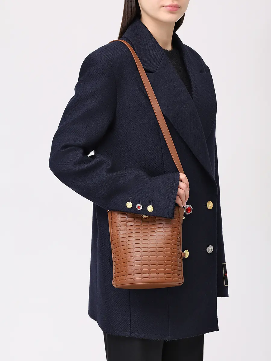 Сумка кожаная Sfera FURLA WE00815-BX3977-03B00 Коричневый  Фото 2