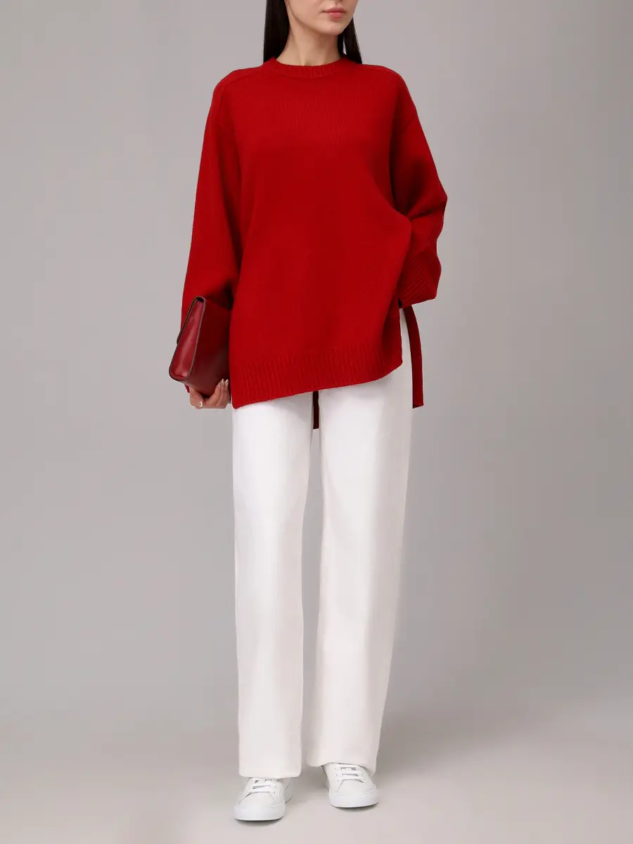 Джинсы хлопковые Samur LOULOU DE SAISON SAMUR LDS Белый  Фото 2