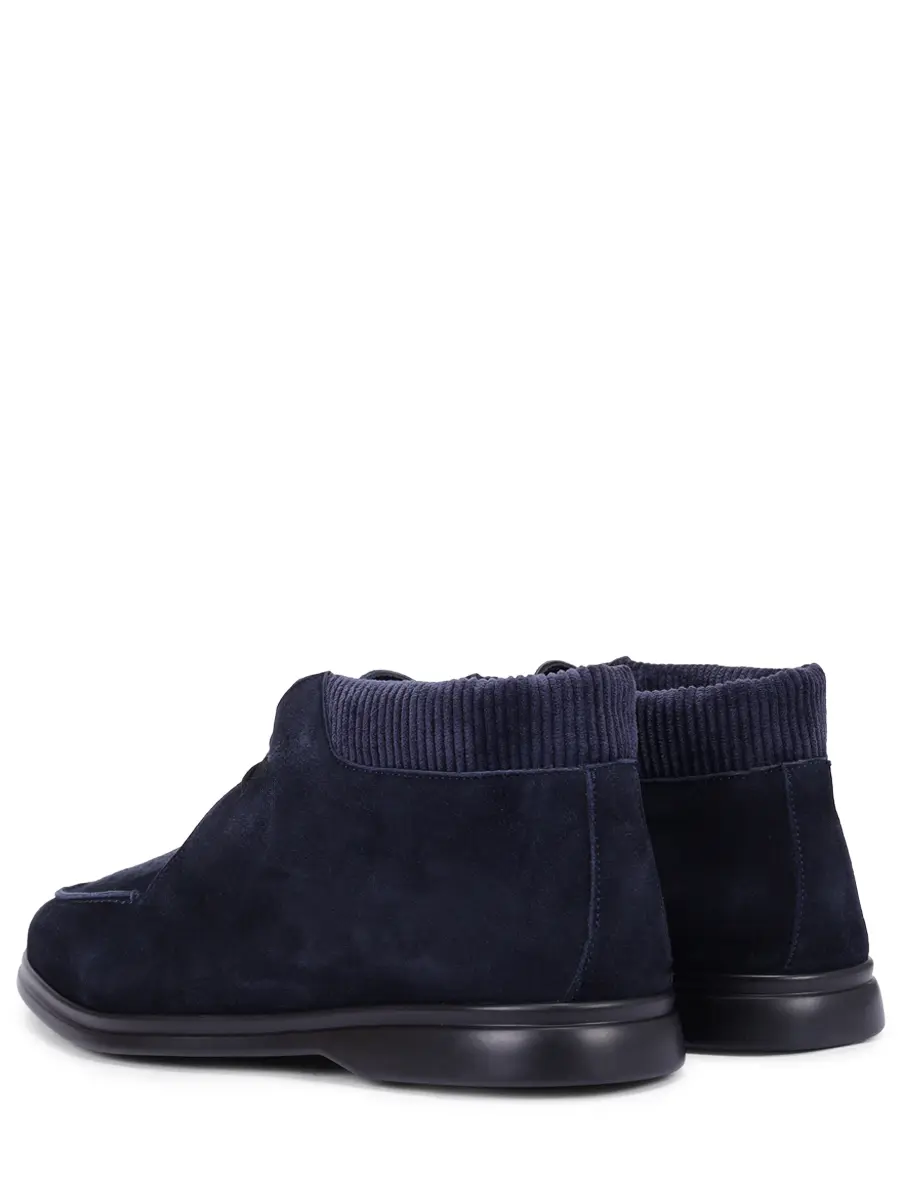 Ботинки замшевые на байке ALDO BRUE` AB5399U-CAPE Синий  Фото 4