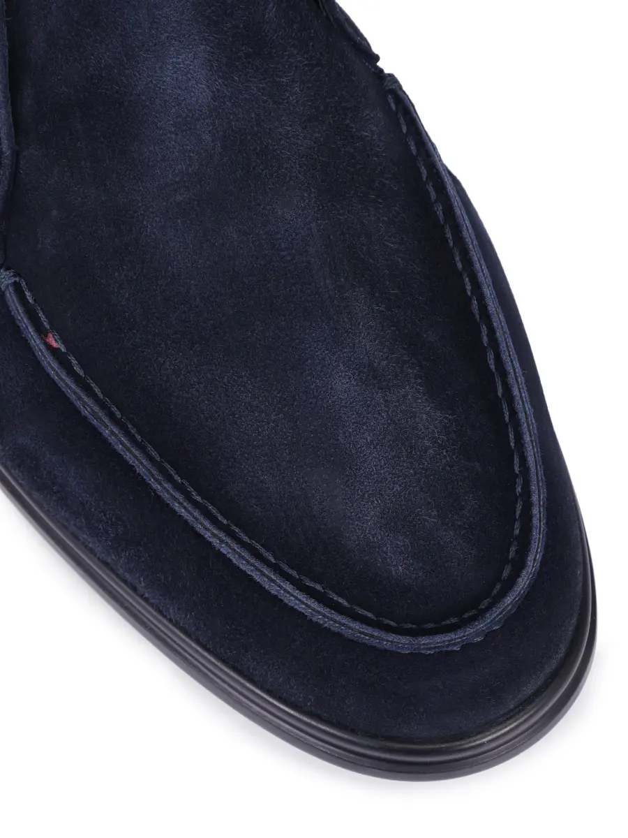 Ботинки замшевые на байке ALDO BRUE` AB5399U-CAPE Синий  Фото 5