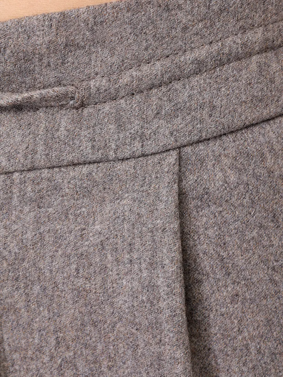 Брюки шерстяные Harlem LOULOU DE SAISON HARLEM Бежевый  Фото 6