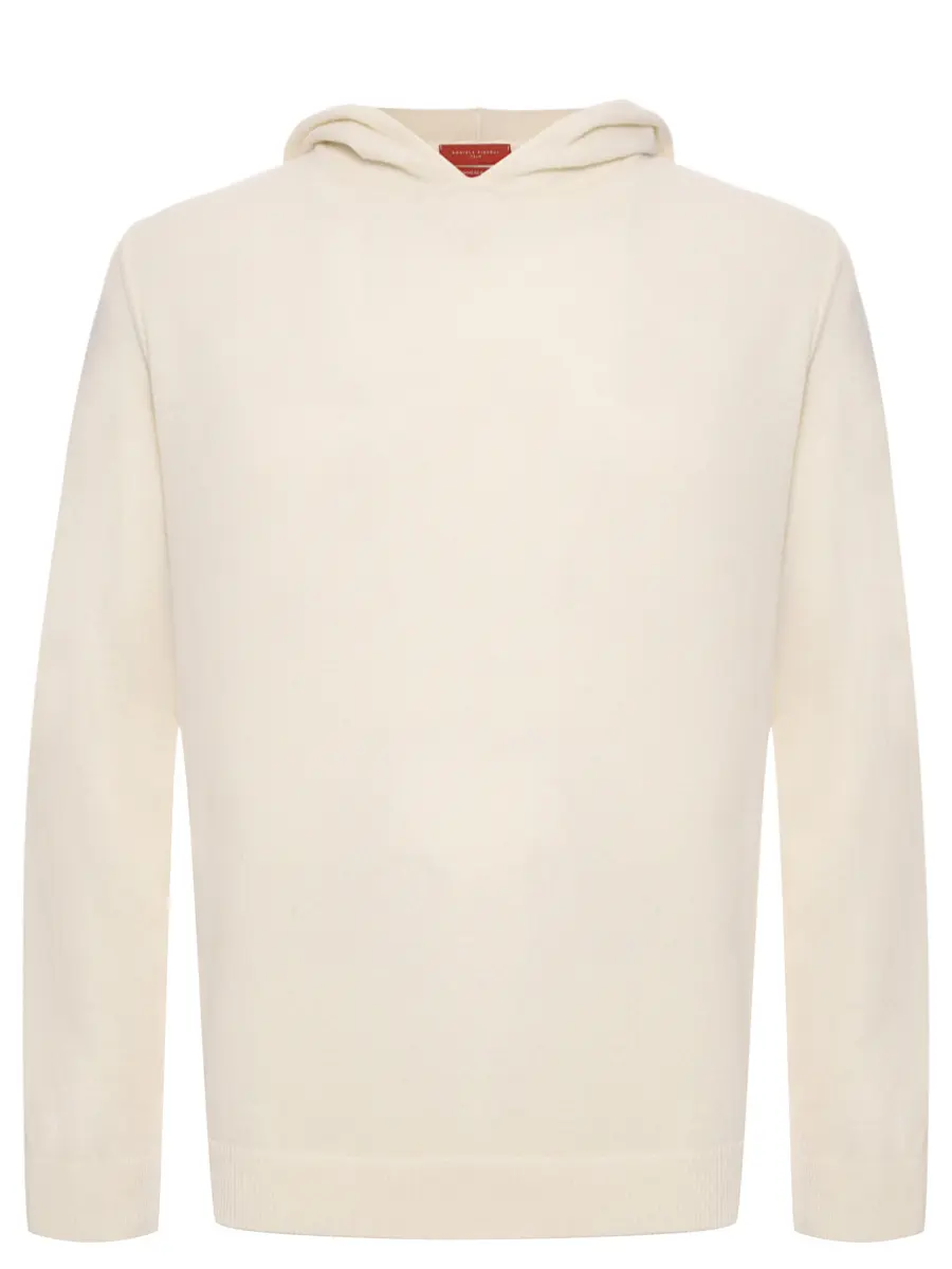 Джемпер шерстяной DANIELE FIESOLI 0035/100 NUVOLA Белый 