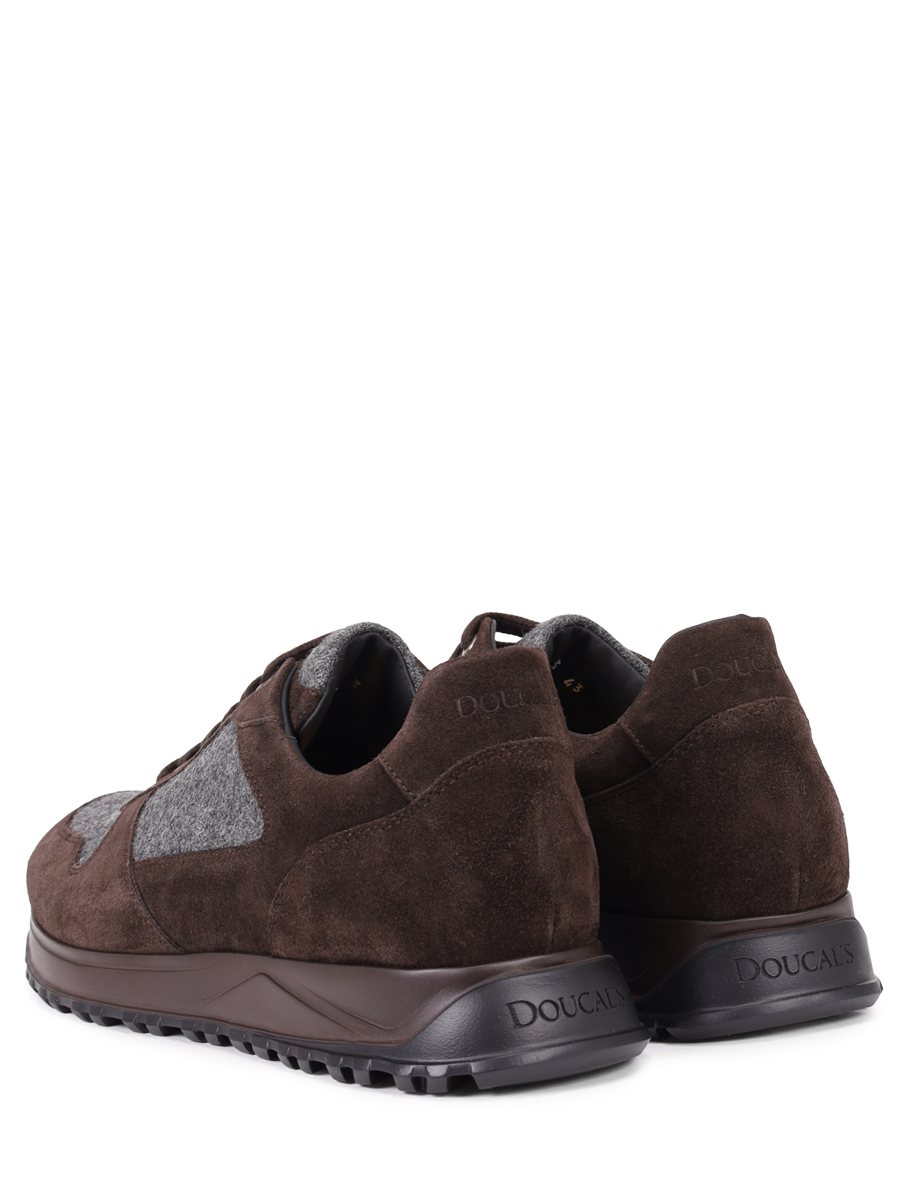 Кроссовки комбинированные на байке DOUCAL`S DU3223SYDNPJ447TM23 Коричневый  Фото 4