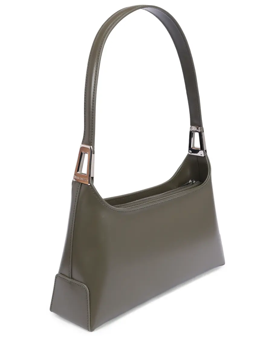 Сумка кожаная LANCASTER 433-20-KAKIFUME Хаки  Фото 3