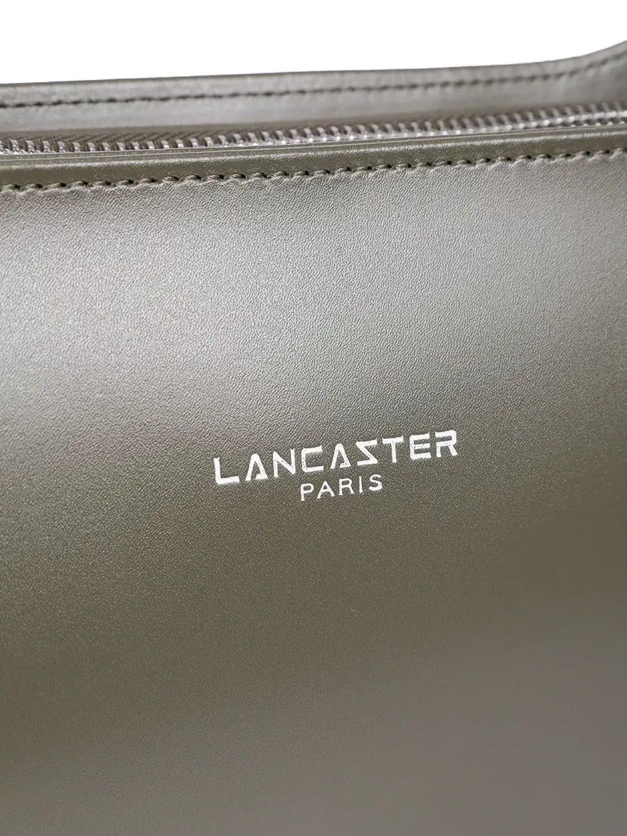 Сумка кожаная LANCASTER 433-20-KAKIFUME Хаки  Фото 5