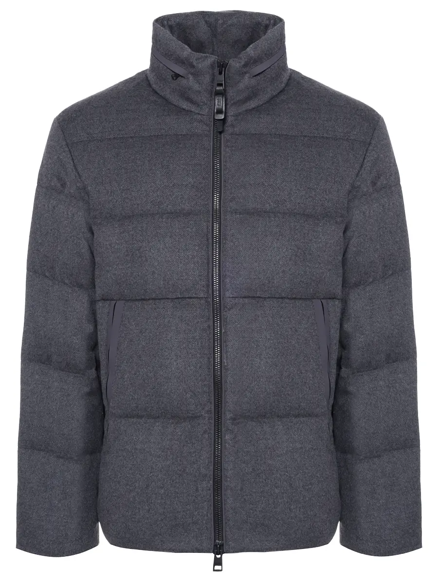 

Пуховик стеганый, Серый, THEUS 480