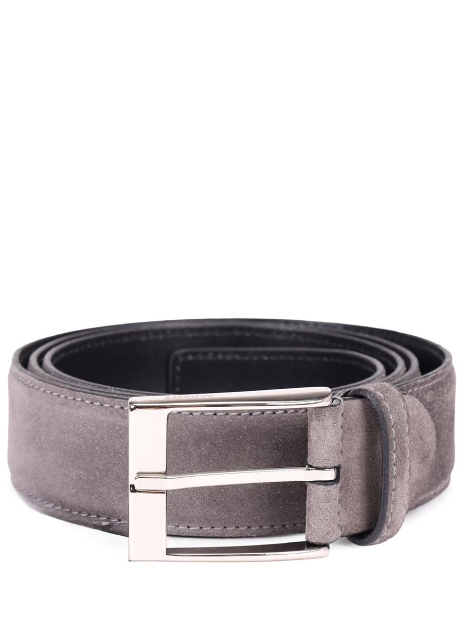 Ремень замшевый BARRETT 23B603.5 Серый 