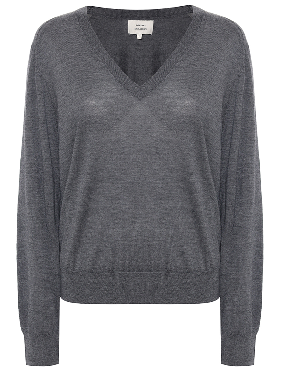 

Пуловер кашемировый Julio, Серый, JULIO