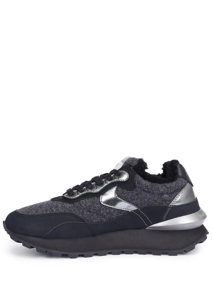 Кроссовки комбинированные на меху VOILE BLANCHE 001 2017945 07 1A75 Черный  Фото 3